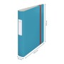 Leitz 10390061 cartella Polyfoam Blu A4 (10390061)