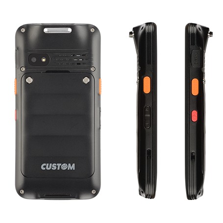 CUSTOM RANGER PRO computer palmare 12,7 cm (5") 1280 x 720 Pixel 250 g Nero (93DKZ012100L33)