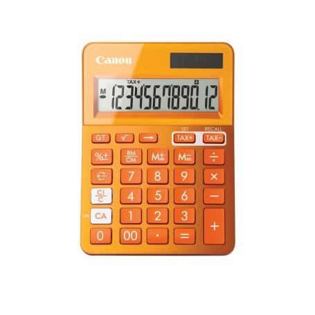 Canon LS-123k calcolatrice Desktop Calcolatrice di base Arancione (9490B004)