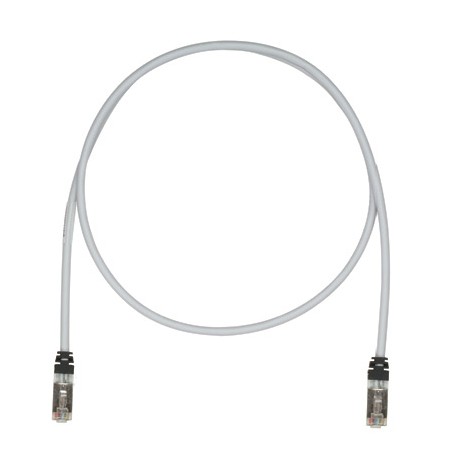 Panduit Cat6A S/FTP RJ-45 cavo di rete Grigio 0,5 m S/FTP (S-STP) (STP6X0.5MIG)