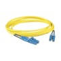 Panduit F92ELLNLNSNM009 cavo InfiniBand e in fibra ottica 9 m 2x LC Giallo