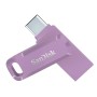 SanDisk Ultra Dual Drive Go USB 128GB unità flash USB USB Type-A / USB Type-C 3.2 Gen 1 (3.1 Gen 1) Lavanda (SDDDC3-128G-G46L)