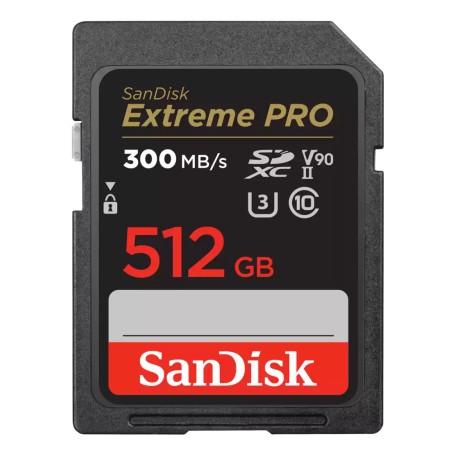 SanDisk Extreme PRO 512 GB SDXC UHS-II Classe 10 (SDSDXDK-512G-GN4IN)