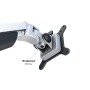 Multibrackets 7167 supporto da tavolo per Tv a schermo piatto 81,3 cm (32") Morsa Argento (MB7167)
