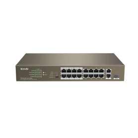 Tenda TEF1118P-16-150W switch di rete Non gestito L2 Fast Ethernet (10/100) Supporto Power over Ethernet (PoE) 1U Nero