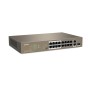 Tenda TEF1118P-16-150W switch di rete Non gestito L2 Fast Ethernet (10/100) Supporto Power over Ethernet (PoE) 1U Nero