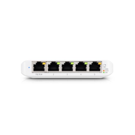 Ubiquiti UniFi Switch Flex Mini (3-pack) Gestito Gigabit Ethernet (10/100/1000) Supporto Power over Ethernet (PoE) Bianco (USW-FLEX-MINI-3)