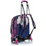 Seven JACK TROLLEY 3WD - CHEER GIRL zaino Multicolore Poliestere (201002044_574)