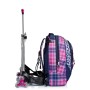 Seven JACK TROLLEY 3WD - CHEER GIRL zaino Multicolore Poliestere (201002044_574)