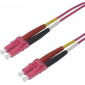 Leviton VPC-M4D1LCLC0030 cavo InfiniBand e in fibra ottica 3 m LC Viola