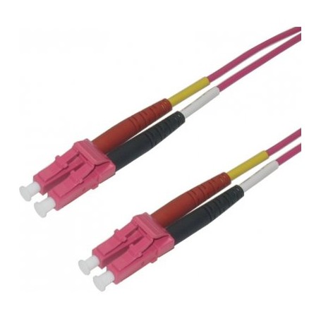 Leviton VPC-M4D1LCLC0030 cavo InfiniBand e in fibra ottica 3 m LC Viola