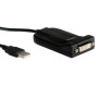 Value USB Display Adapter, USB to DVI/VGA Nero (RO12.99.1068)