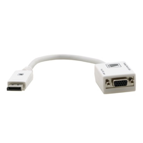 Kramer Electronics DP - D-Sub 0.3m 0,3 m DisplayPort VGA (D-Sub) Bianco (ADC-DPM/GF)
