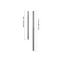 Multibrackets 3540 accessorio per il supporto per pannelli segnaletici Guida di supporto (MB3540)