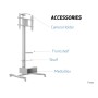 Multibrackets 5341 Supporto per display espositivi 2,03 m (80") Argento (MB5341)