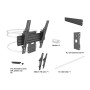 Multibrackets 8458 Supporto per display espositivi 165,1 cm (65") Nero (MB8458)