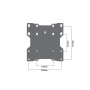 Multibrackets 5149 accessorio per il supporto per pannelli segnaletici Staffa di supporto (MB5149)