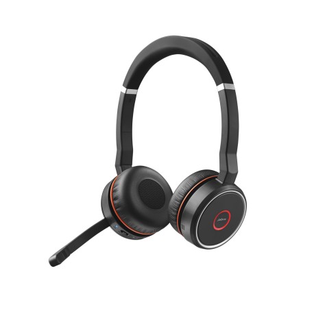 Jabra Evolve 75 Auricolare Con cavo e senza cavo A Padiglione Musica e Chiamate Bluetooth Nero (7599-848-109)