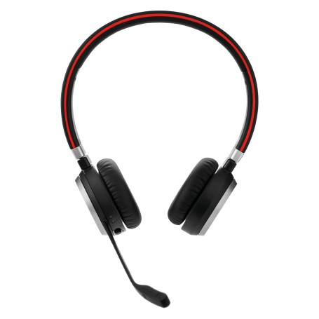 Jabra Evolve 65 Auricolare Con cavo e senza cavo A Padiglione Musica e Chiamate Micro-USB Bluetooth Nero (6599-833-309)