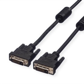 Value 11.99.5555 cavo DVI 5 m DVI-D Nero (RO11.99.5555)