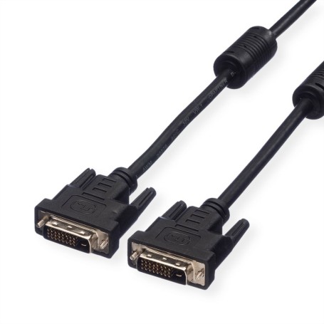 Value 11.99.5555 cavo DVI 5 m DVI-D Nero (RO11.99.5555)