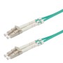 ROLINE Fibre Optic Jumper Cable, 50/125µm, LC/LC, OM3, turquoise 2 m cavo a fibre ottiche Turchese (RO21.15.8702)