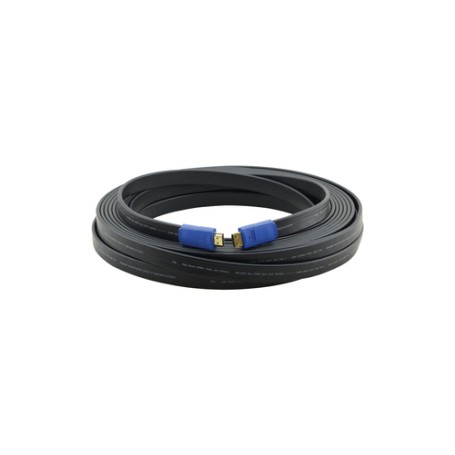 Kramer Electronics C-HM/HM/FLAT/ETH-35 cavo HDMI 10,7 m HDMI tipo A (Standard) Nero (C-HM/HM/FLAT/ETH-35)