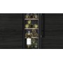 Siemens iQ500 KU20WVHF0 cantina vino Cantinetta vino con compressore Da incasso Nero 21 bottiglia/bottiglie