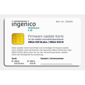 Ingenico FIRMWARE-UPDATE CARD Bianco (200658)
