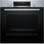 Bosch Serie 2 HBG578BS3 + PIF645BB5E set di elettrodomestici da cucina Piano cottura a induzione Forno elettrico (HBD675CS62)