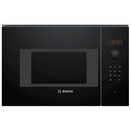 Bosch Serie 4 BFL523MB1F forno a microonde Nero Solo microonde Da incasso 20 L 800 W