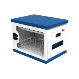 Alcasa PCT21-AC16 portable device management cart& cabinet Carrello per la gestione dei dispositivi portatili Blu, Bianco