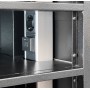 Leba NoteLocker NL-12-224-UA-SC portable device management cart& cabinet Armadio per la gestione dei dispositivi portatili Nero
