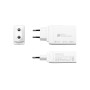 Alcasa PCA-W007W Caricabatterie per dispositivi mobili Universale Bianco AC Ricarica rapida Interno