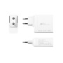 Alcasa PCA-W006W Caricabatterie per dispositivi mobili Universale Bianco AC Ricarica rapida Interno