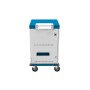 Alcasa PCT21-AC32 portable device management cart& cabinet Carrello per la gestione dei dispositivi portatili Blu, Bianco