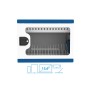 Alcasa PCT21-AC16 portable device management cart& cabinet Carrello per la gestione dei dispositivi portatili Blu, Bianco