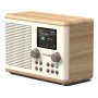 Pure Classic H4 Portatile Digitale Quercia, Bianco (252982)