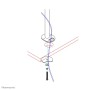 Neomounts by Newstar Piastra di montaggio per boccola. (FPMA-D960GROMMET)
