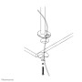 Neomounts by Newstar Piastra di montaggio per boccola. (FPMA-D960GROMMET)