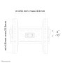 Neomounts by Newstar Supporto a parete per TV (LED-W220)