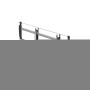 Gehrungslade Metall, 560mm, mit Gehrungssge (grau) (1-20-800)