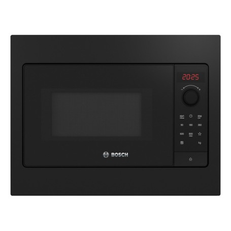 Bosch Serie 2 BFL523MB4 forno a microonde Nero Solo microonde Da incasso 20 L 800 W