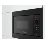 Bosch Serie 2 BFL523MB4 forno a microonde Nero Solo microonde Da incasso 20 L 800 W