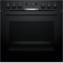 Bosch HEB578BB4 + NXX675CB5E set di elettrodomestici da cucina Piano cottura a induzione Forno elettrico