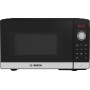 Bosch Serie 2 FFL023MS2 forno a microonde Superficie piana Solo microonde 20 L 800 W Nero, Acciaio inossidabile (FFL023MS2)