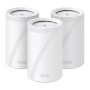 TP-Link Deco BE65 Tri-band (2,4 GHz/5 GHz/6 GHz) Wi-Fi 7 (802.11be) Bianco 4 Interno (Deco BE65(3-pack))