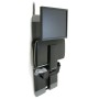 Ergotron StyleView Vertical Lift, Patient Room 61 cm (24") Nero (60-609-195)