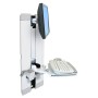 Ergotron StyleView Vertical Lift, Patient Room 61 cm (24") Bianco (60-609-216)