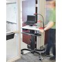 Ergotron TeachWell Mobile Digital Workspace Grafite, Grigio Carrello multimediale (24-220-055)